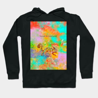 Transform your mind, chameleon spirt animals Hoodie